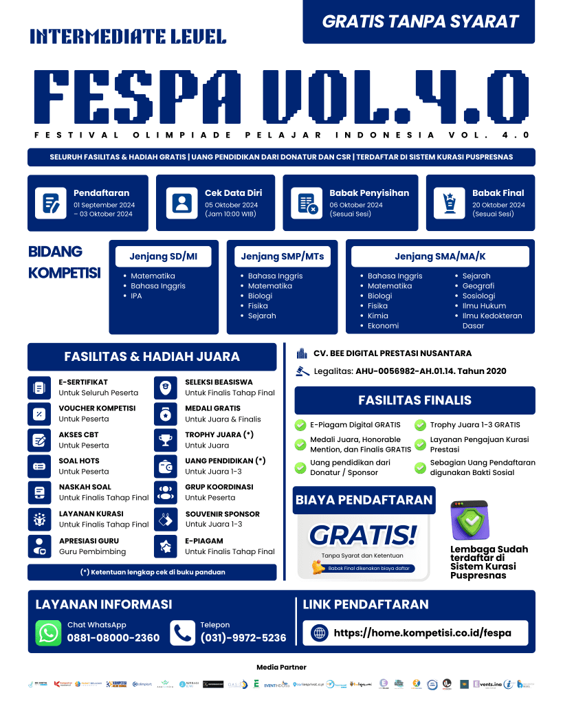 FESPA VOL 4.0 - INTERMEDIATE LEVEL